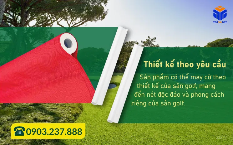 Ống treo cờ golf nhựa (Flag tube)